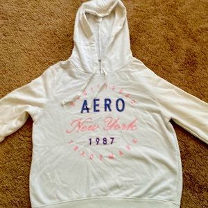 Brand New White Aeropostale Hoodie